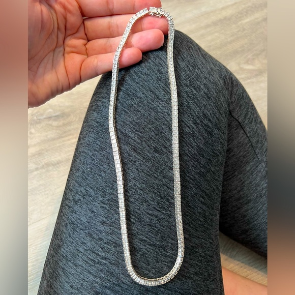 Effy Jewelry Effy 925 Sterling Silver Diamond Necklace Poshmark